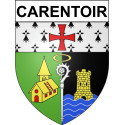 Carentoir Sticker wappen, gelsenkirchen, augsburg, klebender aufkleber