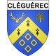 Cléguérec Sticker wappen, gelsenkirchen, augsburg, klebender aufkleber