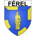 Férel 56 ville Stickers blason autocollant adhésif