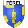 Férel Sticker wappen, gelsenkirchen, augsburg, klebender aufkleber