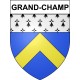 Grand-Champ Sticker wappen, gelsenkirchen, augsburg, klebender aufkleber