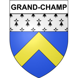 Grand-Champ Sticker wappen, gelsenkirchen, augsburg, klebender aufkleber
