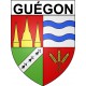 Guégon 56 ville Stickers blason autocollant adhésif