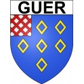 Pegatinas escudo de armas de Guer adhesivo de la etiqueta engomada