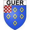 Pegatinas escudo de armas de Guer adhesivo de la etiqueta engomada
