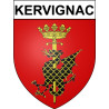 Stickers coat of arms Kervignac adhesive sticker