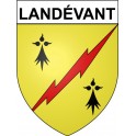 Landévant 56 ville Stickers blason autocollant adhésif