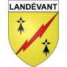 Adesivi stemma Landévant adesivo