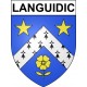 Stickers coat of arms Languidic adhesive sticker