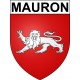Mauron 56 ville Stickers blason autocollant adhésif