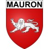 Mauron 56 ville Stickers blason autocollant adhésif