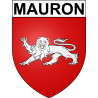 Mauron Sticker wappen, gelsenkirchen, augsburg, klebender aufkleber