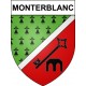Stickers coat of arms Monterblanc adhesive sticker
