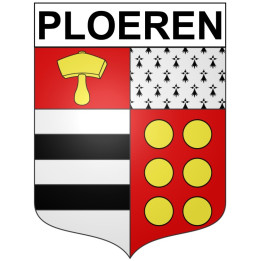 Ploeren 56 ville Stickers blason autocollant adhésif