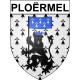 Ploërmel 56 ville Stickers blason autocollant adhésif