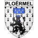 Stickers coat of arms Ploërmel adhesive sticker