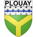 Stickers coat of arms Plouay adhesive sticker