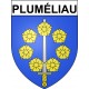 Stickers coat of arms Pluméliau adhesive sticker