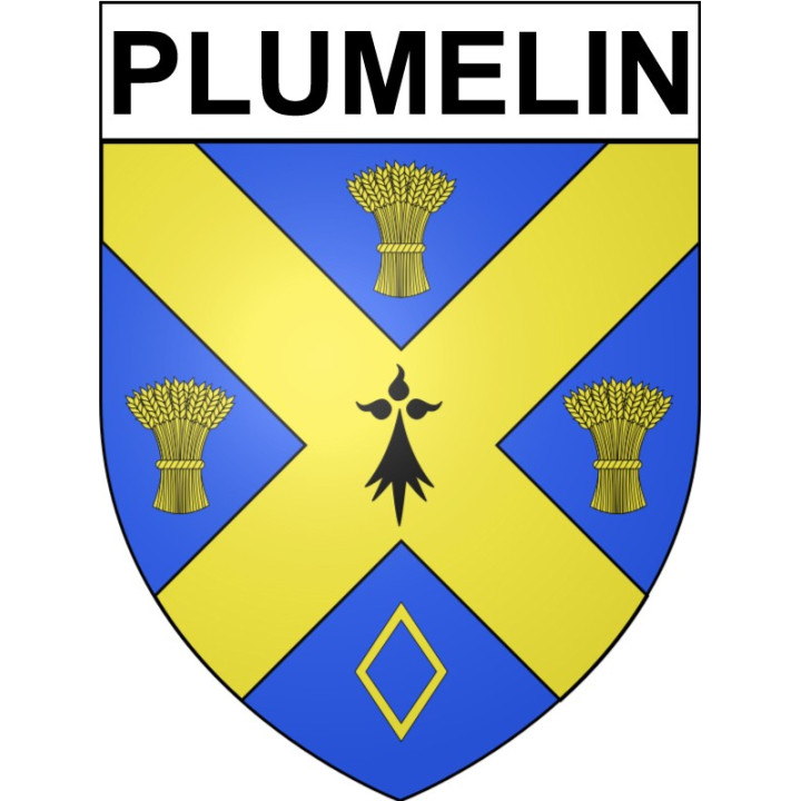 Plumelin Sticker wappen, gelsenkirchen, augsburg, klebender aufkleber