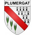 Plumergat 56 ville Stickers blason autocollant adhésif
