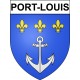 Stickers coat of arms Port-Louis adhesive sticker