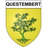 Adesivi stemma Questembert adesivo