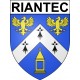 Stickers coat of arms Riantec adhesive sticker