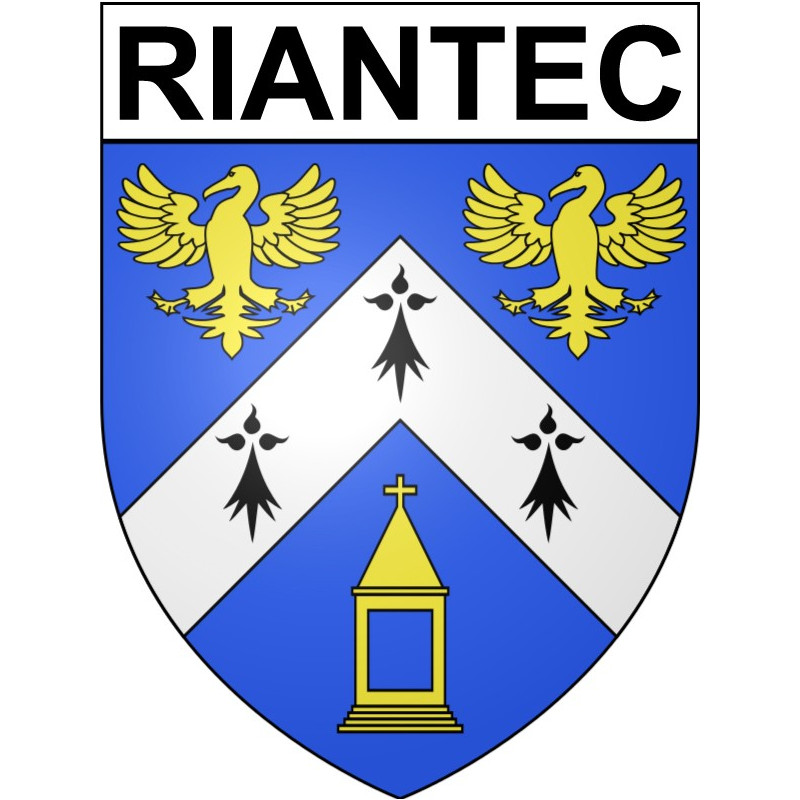 Adesivi stemma Riantec adesivo