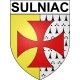 Stickers coat of arms Sulniac adhesive sticker