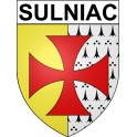 Sulniac Sticker wappen, gelsenkirchen, augsburg, klebender aufkleber