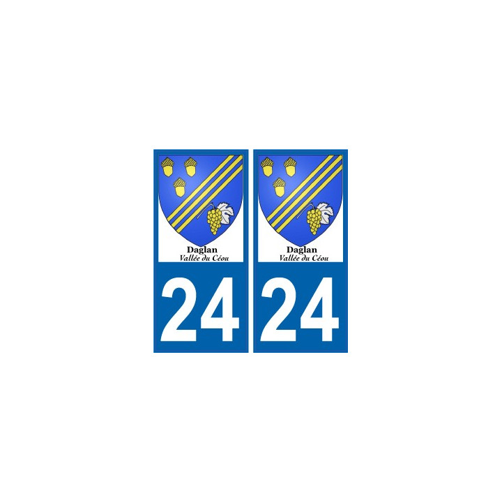 64 Pau-aufkleber plakette ez stadt