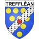 Treffléan 56 ville Stickers blason autocollant adhésif