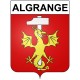 Algrange 57 ville Stickers blason autocollant adhésif