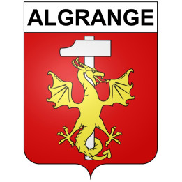 Stickers coat of arms Algrange adhesive sticker