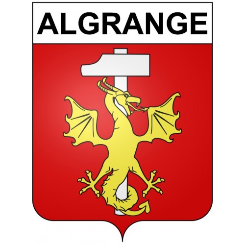 Algrange Sticker wappen, gelsenkirchen, augsburg, klebender aufkleber