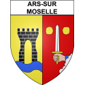 Ars-sur-Moselle 57 ville Stickers blason autocollant adhésif