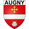 Stickers coat of arms Augny adhesive sticker
