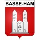 Basse-Ham Sticker wappen, gelsenkirchen, augsburg, klebender aufkleber