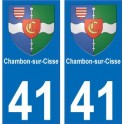64 Pau-aufkleber plakette ez stadt