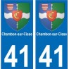 64 Pau sticker plate registration city