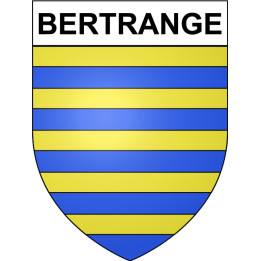 Stickers coat of arms Bertrange adhesive sticker