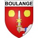 Pegatinas escudo de armas de Boulange adhesivo de la etiqueta engomada