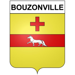 Bouzonville Sticker wappen, gelsenkirchen, augsburg, klebender aufkleber