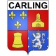 Stickers coat of arms Carling adhesive sticker