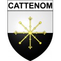 Stickers coat of arms Cattenom adhesive sticker