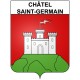 Adesivi stemma Châtel-Saint-Germain adesivo
