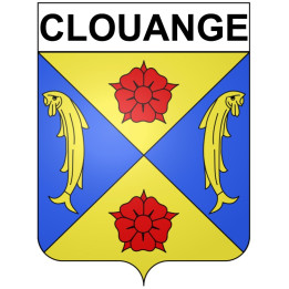 Clouange 57 ville Stickers blason autocollant adhésif