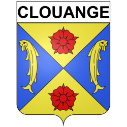 Clouange Sticker wappen, gelsenkirchen, augsburg, klebender aufkleber