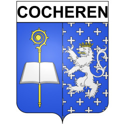 Cocheren Sticker wappen, gelsenkirchen, augsburg, klebender aufkleber