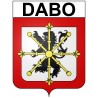 Adesivi stemma Dabo adesivo